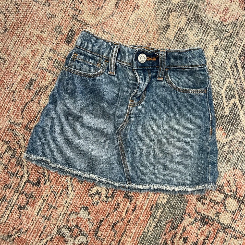 Old Navy Toddler Girl Denim Skirt Size 2t